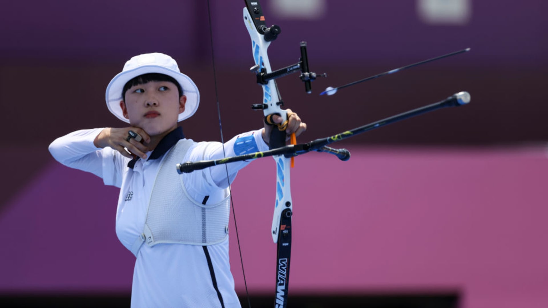 Female Olympic Archer