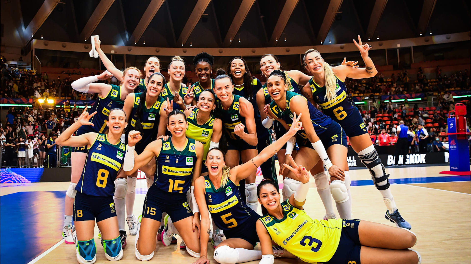 Vôlei: fase final da VNL feminina começa nesta quinta-feira (12/7)