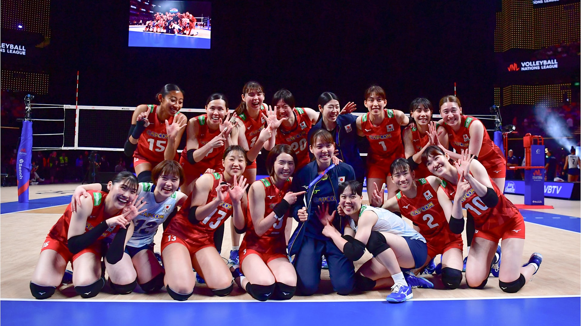 バレーボール女子VNL2024第3週丨日程・放送予定・ライブ配信
