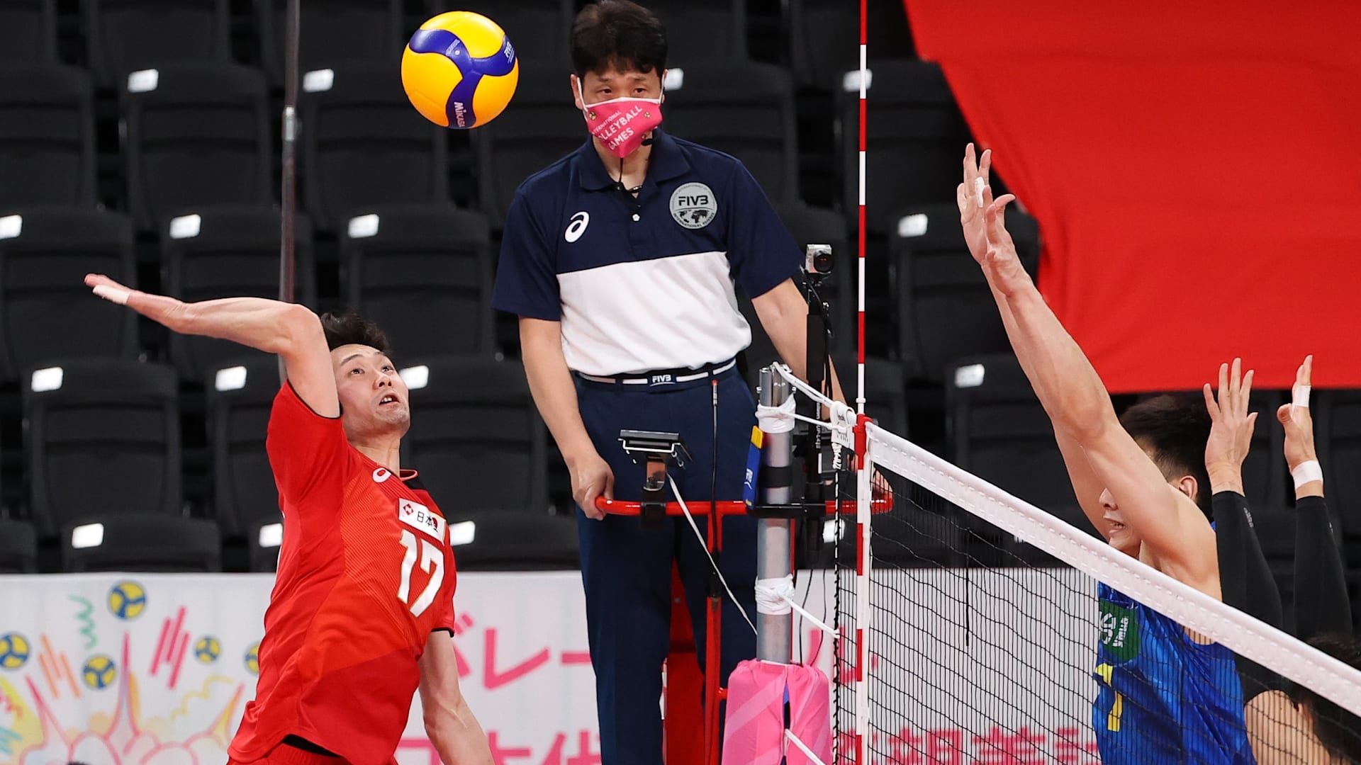 6月5日】バレーボールネーションズリーグ男子、予選R日本vs
