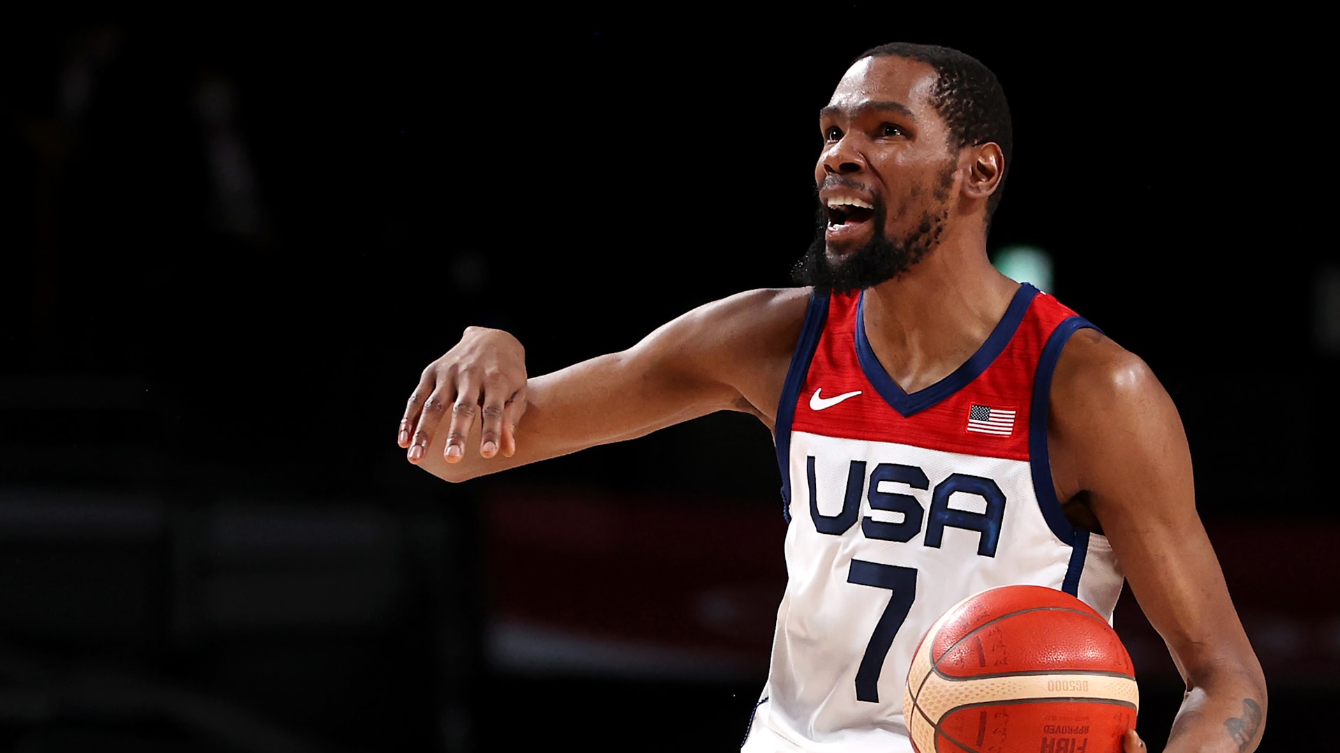 Kevin durant shop usa 2019 jersey