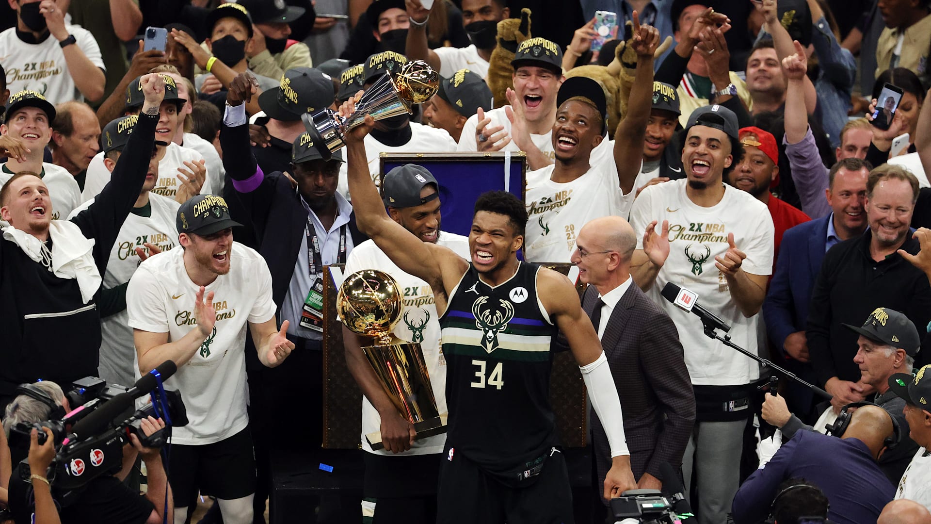 The Milwaukee Bucks are NBA champions for the first time in 50 years as  Antetokounmpo scores 50 points