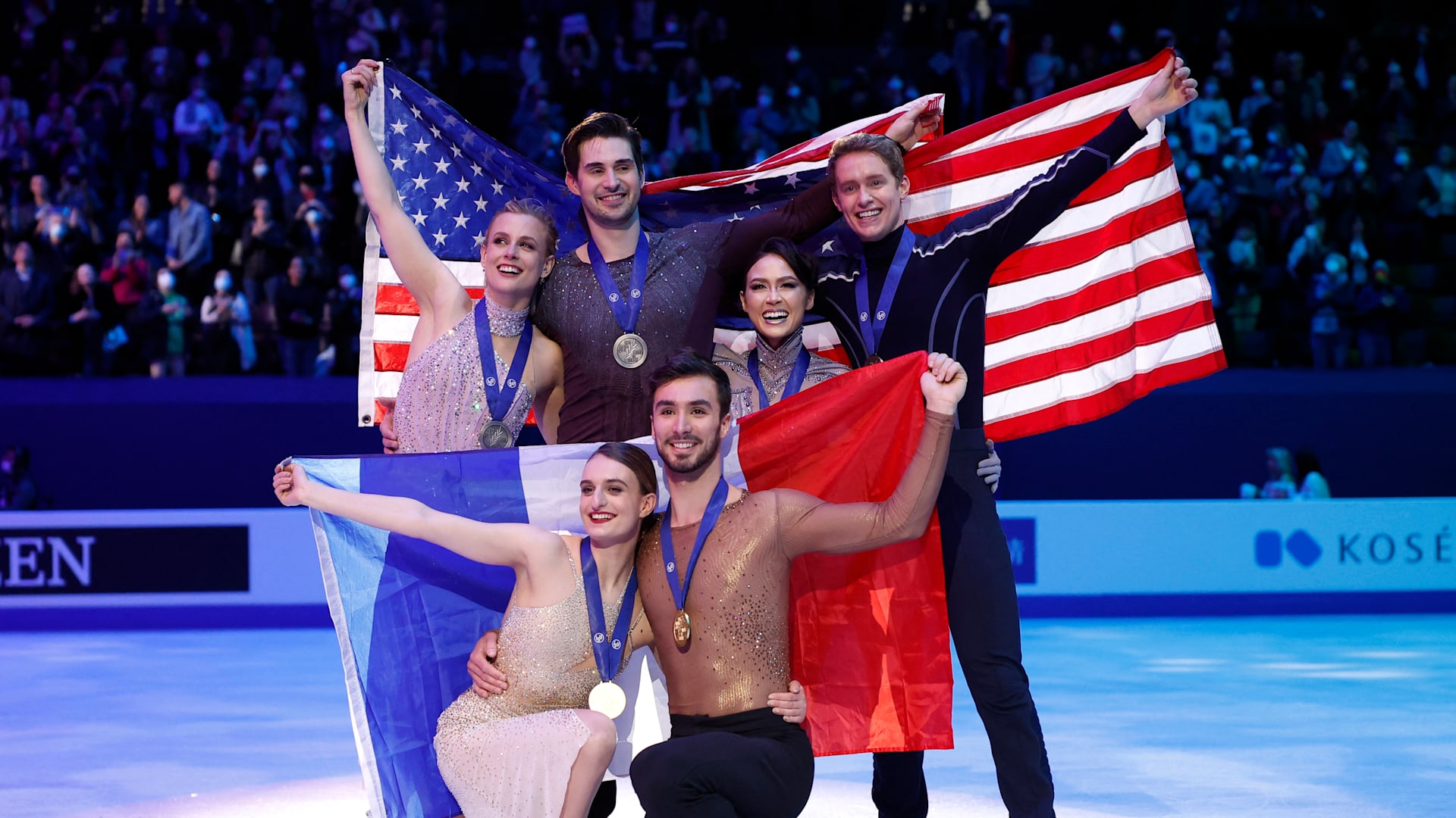 World Figure Skating Championships 2022 Mens free skate and ice dance free dance as it happened