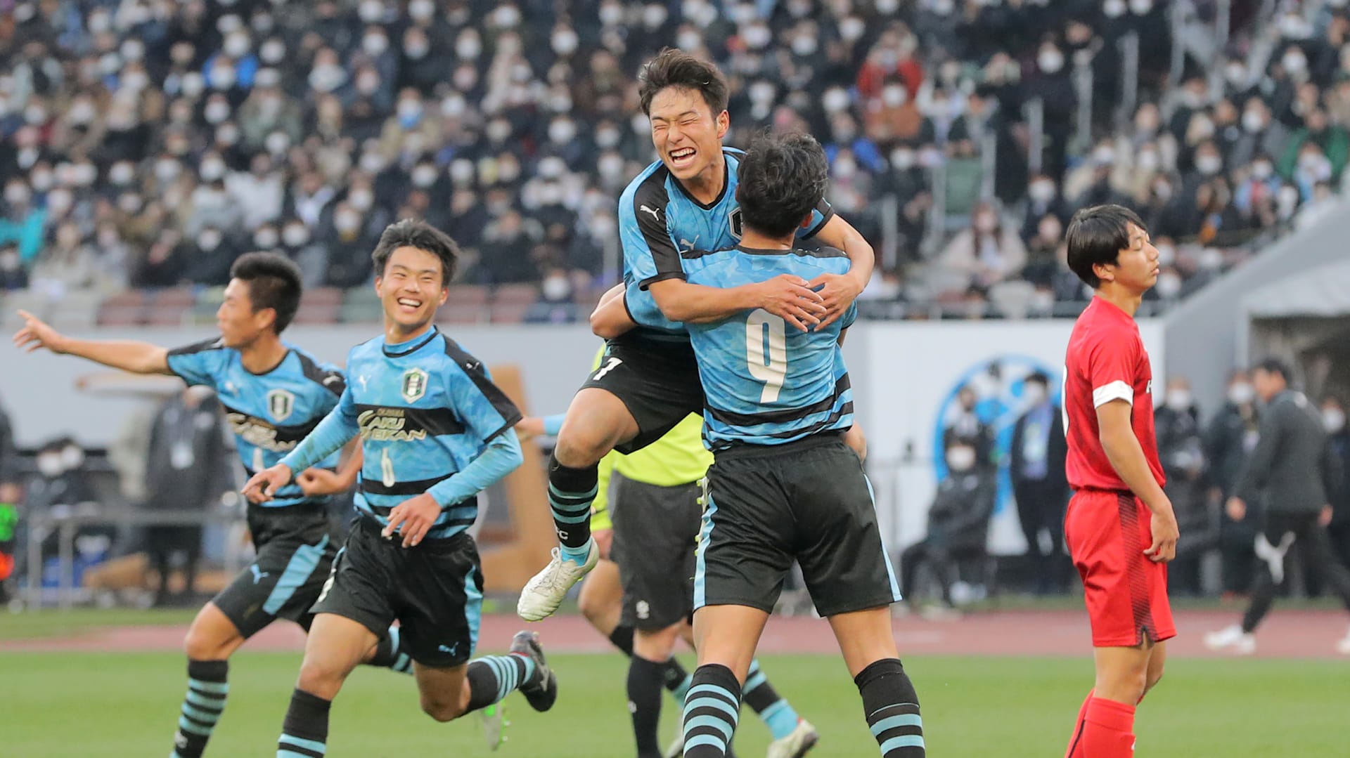☆ 🟦⬛️______ 令和6年度 岡山学芸館高校サッカー部 卒部式
