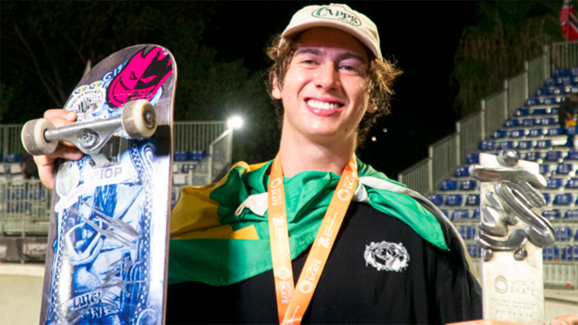 Mundial de Skate Park 2023: Luigi Cini é prata; Raicca Ventura é