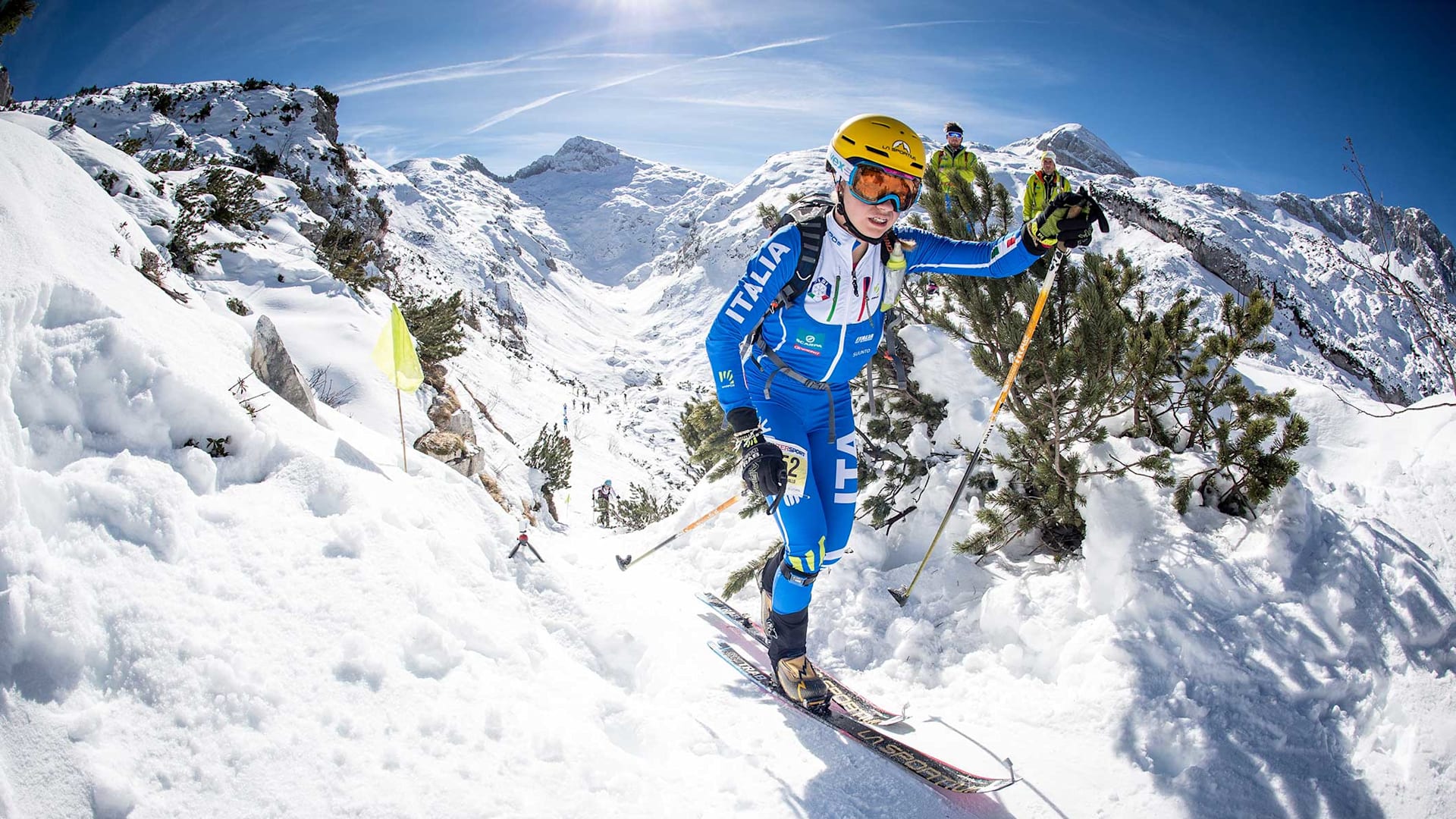 Équipement de course pour les épreuves de ski-alpinisme