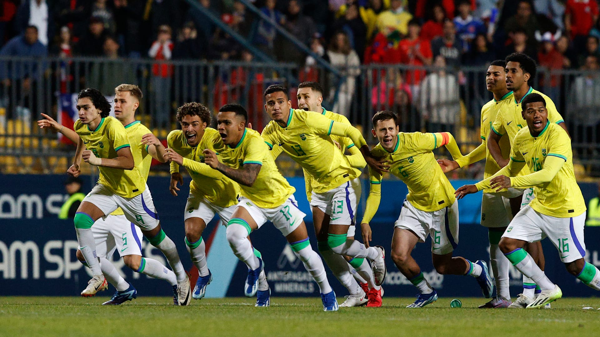 2023 Pan American Games: Brazil takes men's football win in Penalties in  front of a devastated Chilean crowd