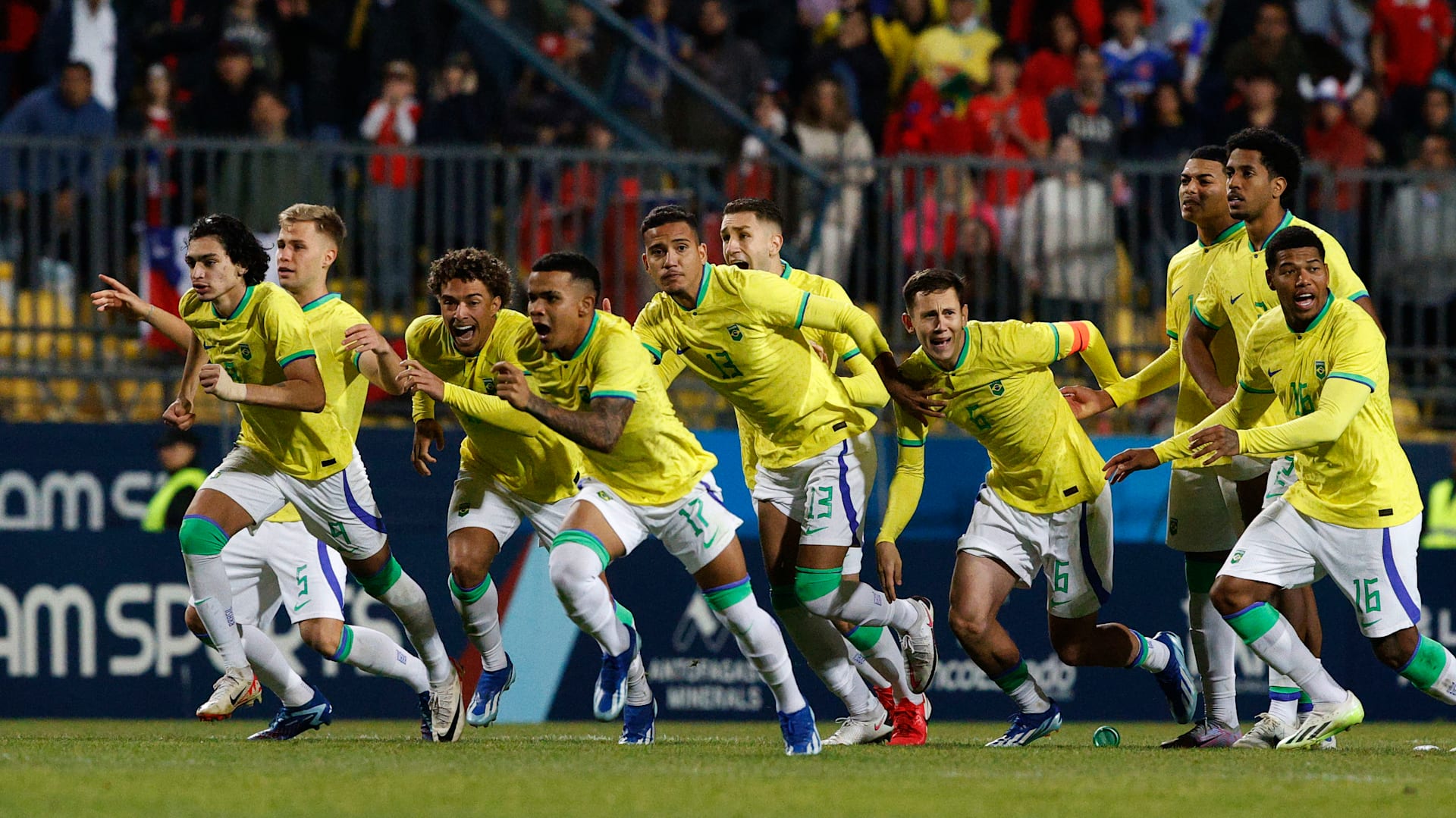 Brazilian Football League Final Four Set