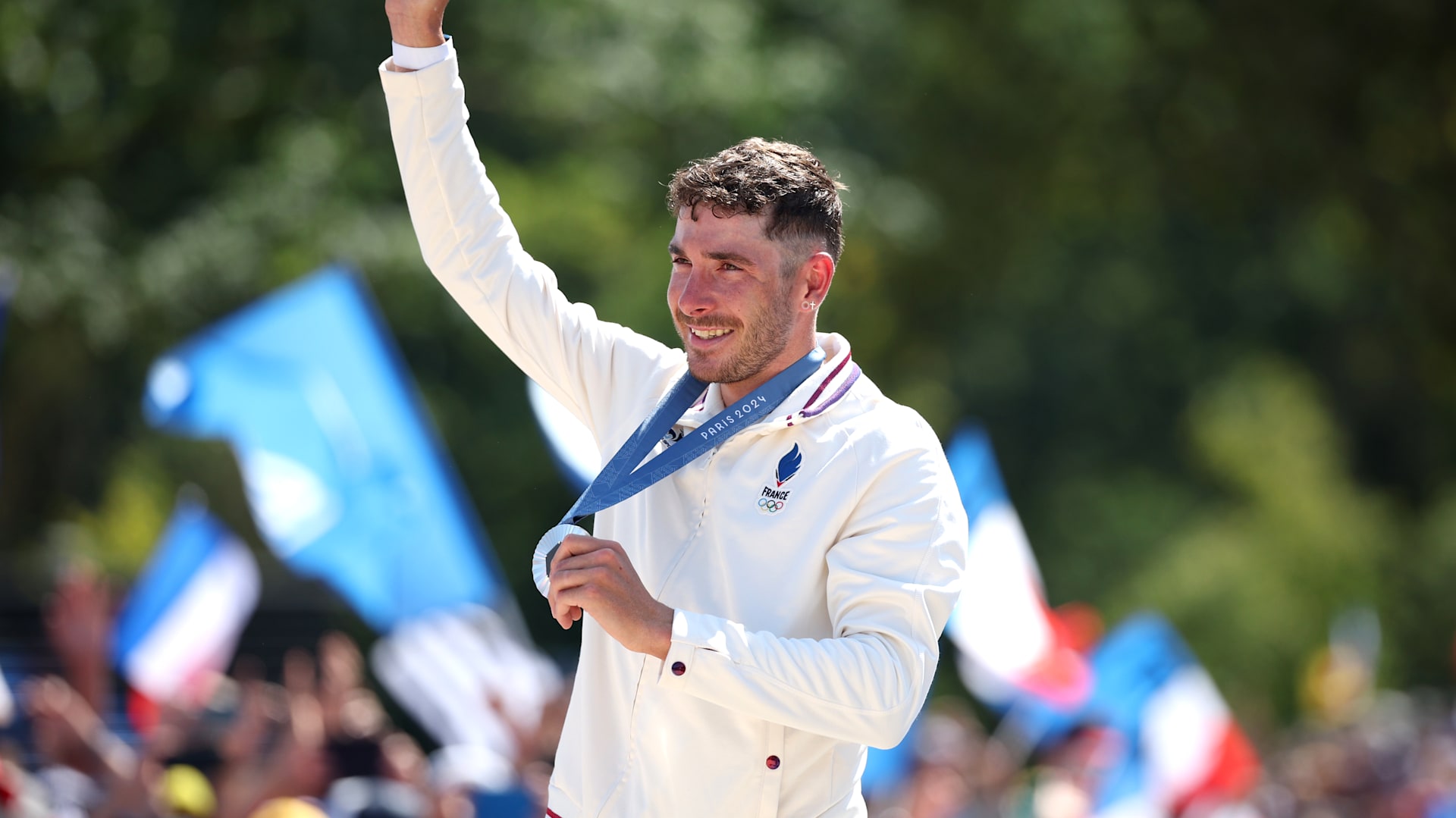 Lot De 4 Médailles Athlétisme JO 1980 Moscou – PN France, Nominatif Patrick Nicolas