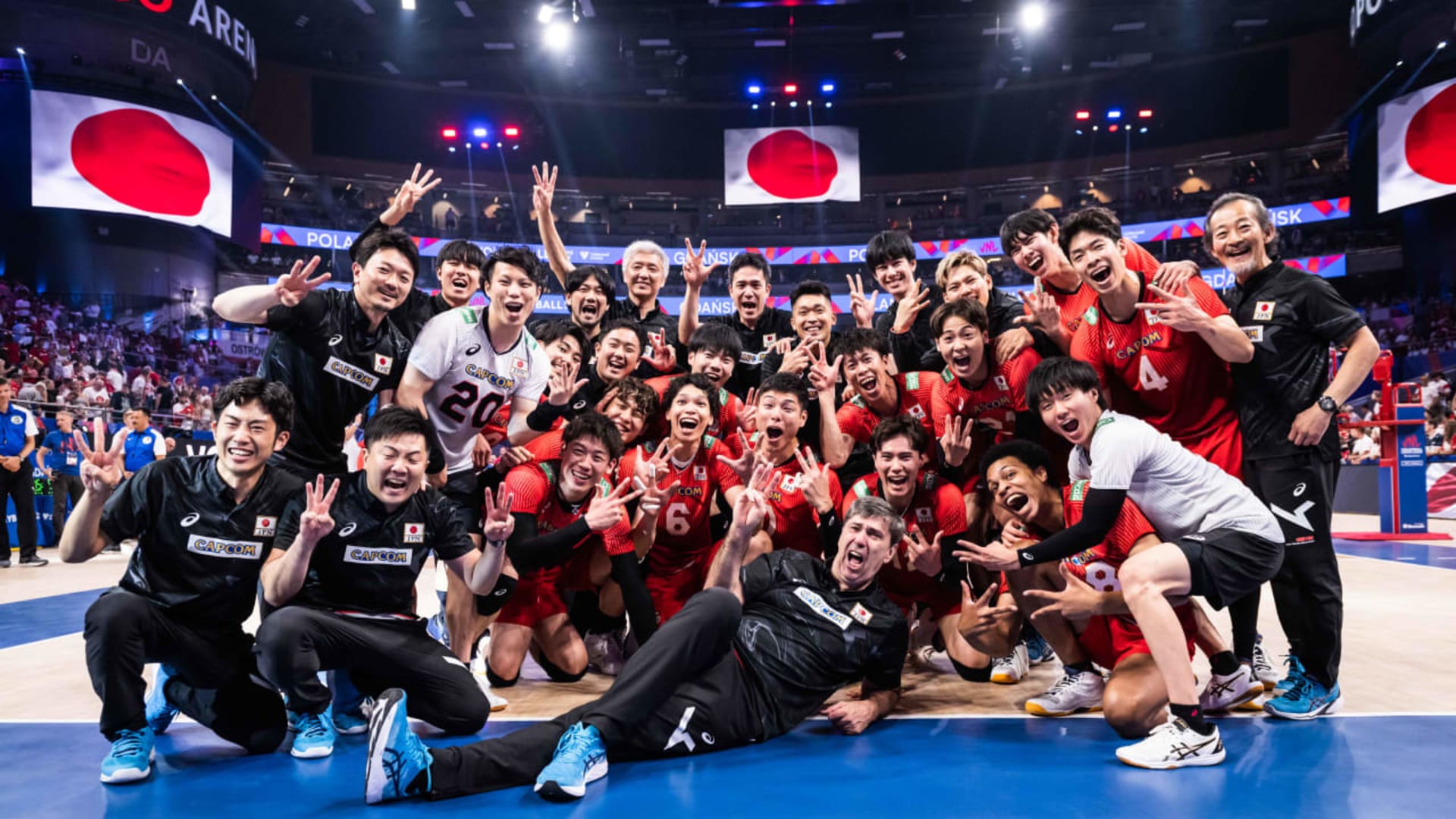 男子 バレーボール日本代表 2023 ネーションズリーグ登録者