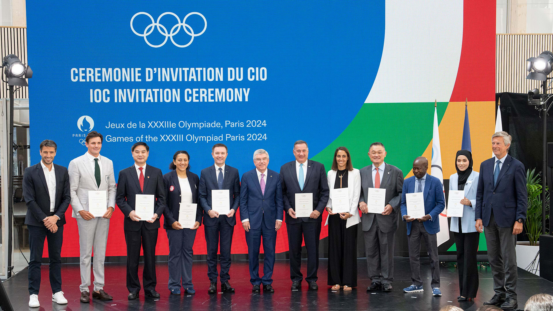 One Year to Go: IOC invites NOCs and their best athletes to the Olympic  Games Paris 2024