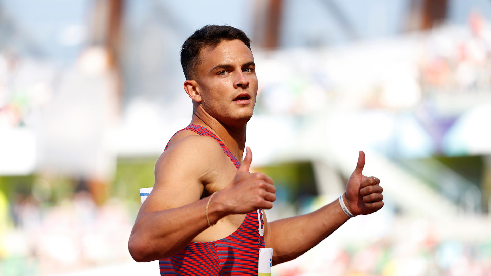 Eagles wide receiver Devon Allen runs third-fastest 110m hurdles