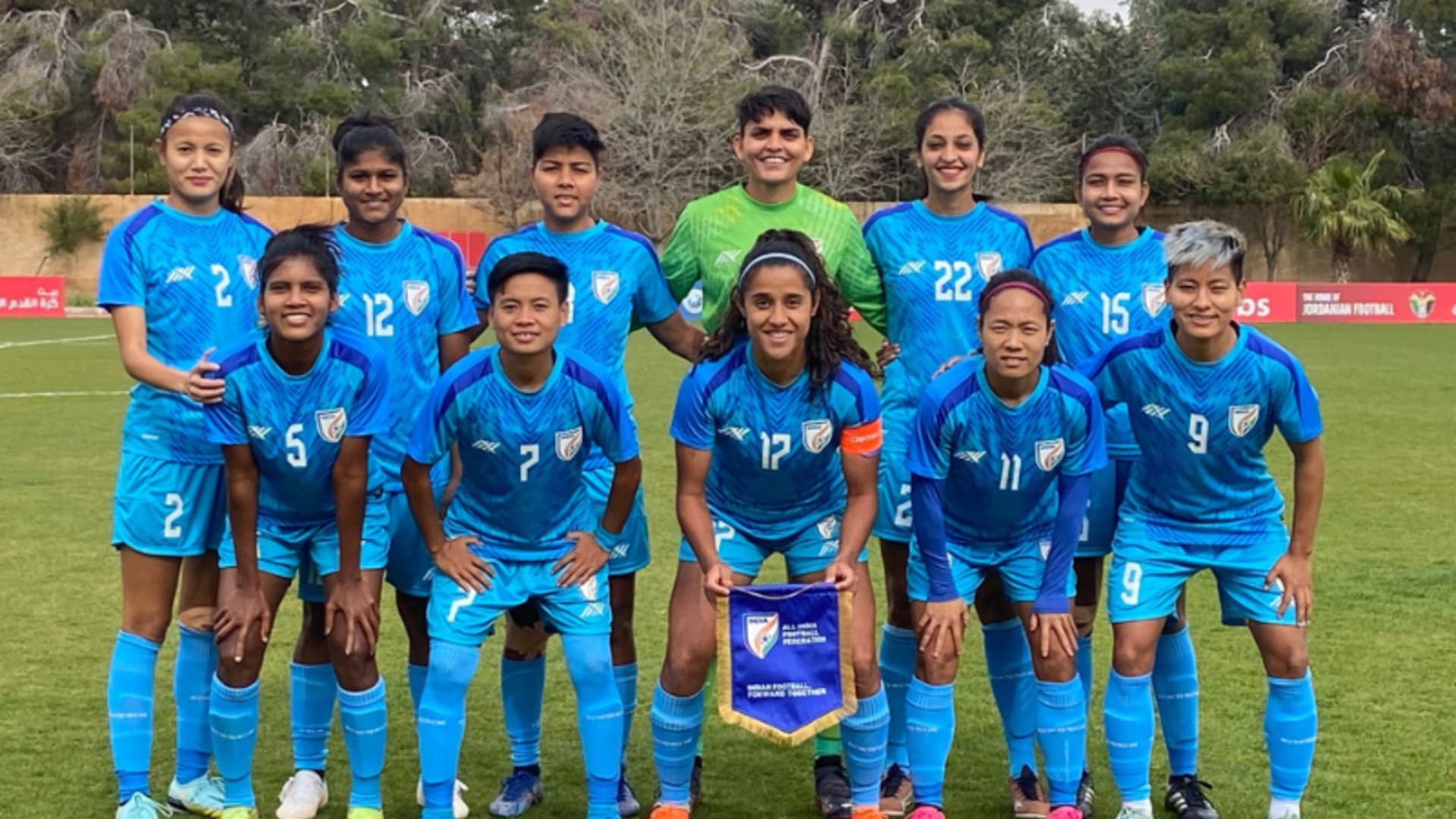 India women s football team holds Jordan to 0 0 draw in international friendly