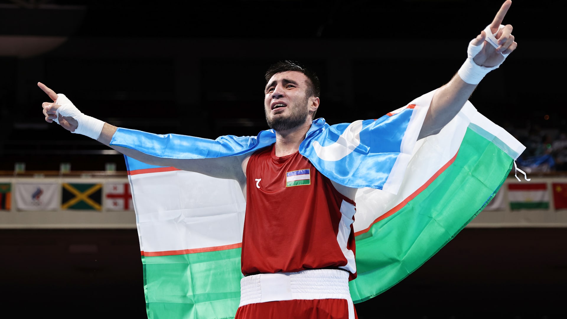 Bakhodir Jalolov is crowned Olympic super-heavyweight boxing champion