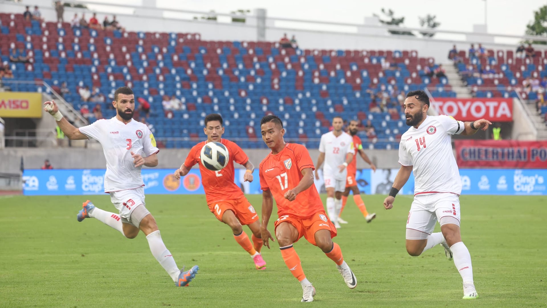 Iraq lift King's Cup, Lebanon edge India