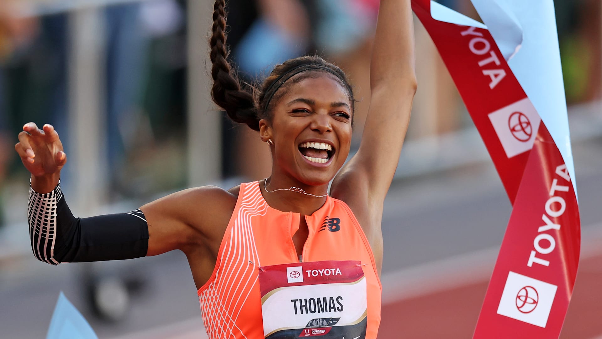 Olympic Track Medalist Gabby Thomas