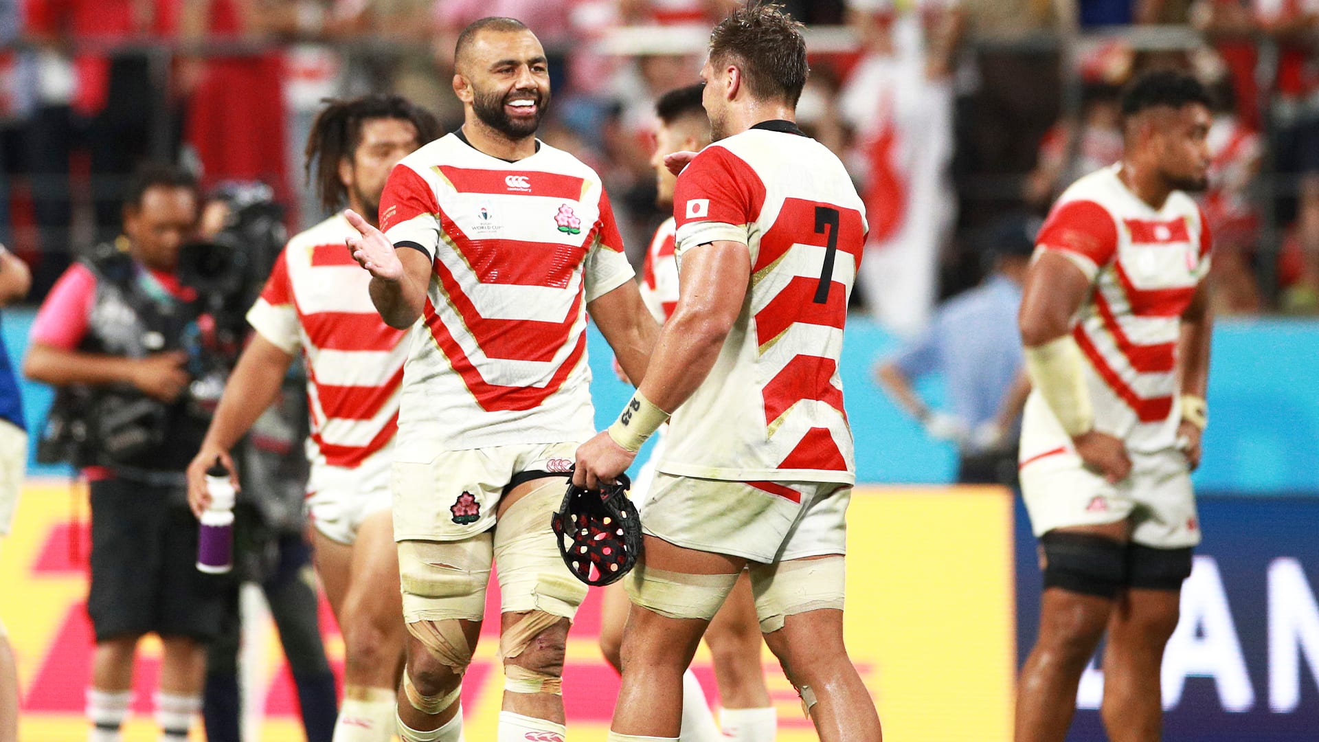 日本 サモア ホスピタティーパス ラグビー ワールドカップ 2019 ラグビーW杯：日本がサモアに38-19で快勝！ 初のベスト8入りに近づく