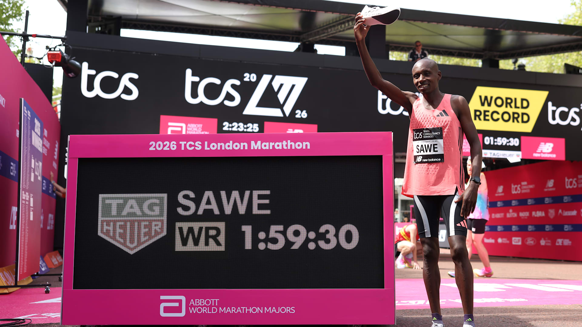 Récord del mundo en maratón: Sabastian Sawe, por debajo de las dos horas en Londres