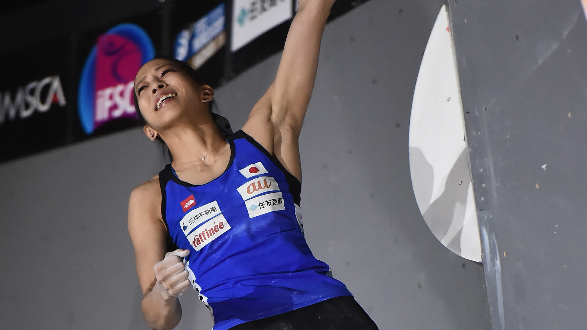 IFSCクライミング・ワールドカップベイル大会2日目：野口啓代、W杯最終戦を総合2位で終える