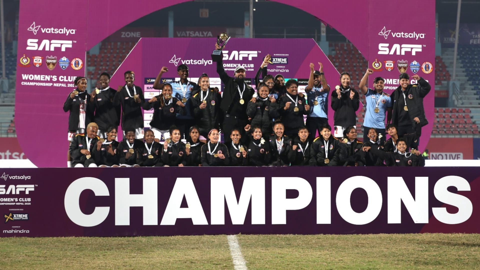 SAFF Women's Club Championship 2025: East Bengal beat Nepal's APF in final  to win title