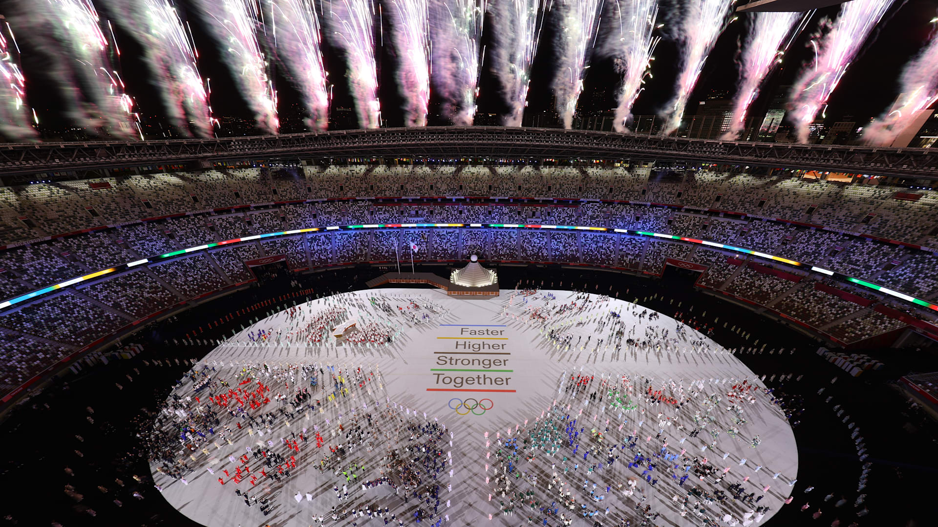 Abertura dos Jogos Olímpicos de Tóquio tem tradição, tecnologia e