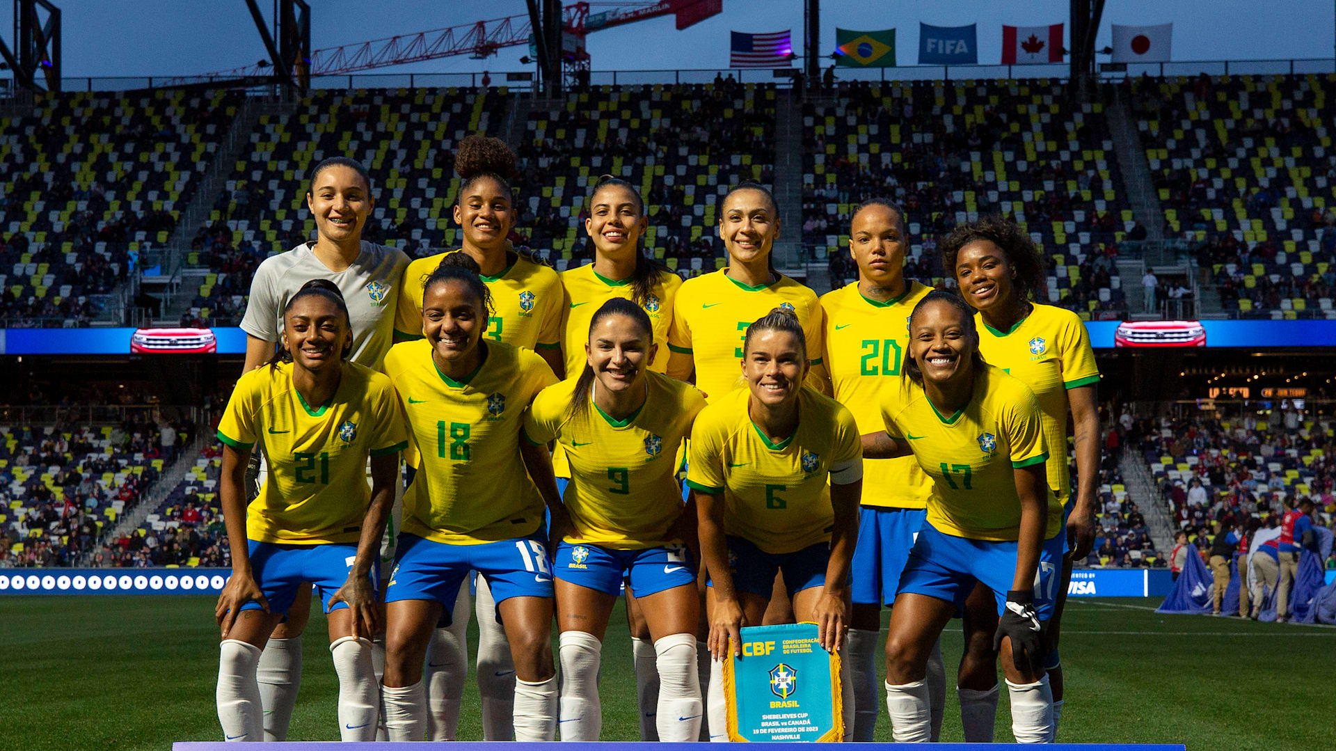 Seleção Brasileira feminina é convocada para SheBelieves Cup - Esportes -  Campo Grande News