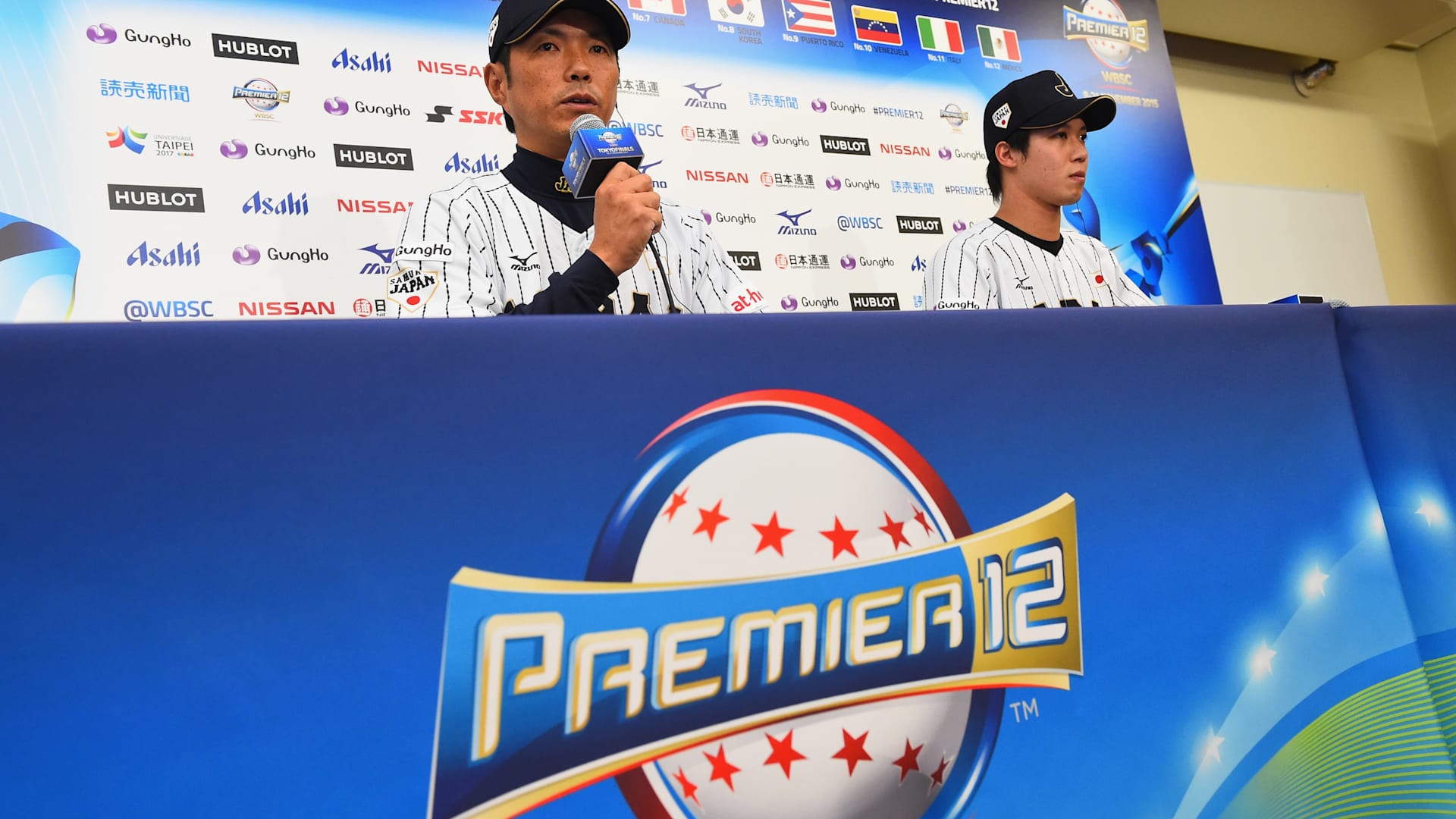 侍ジャパン、11月開催のプレミア12で台湾、ベネズエラ、プエルトリコと