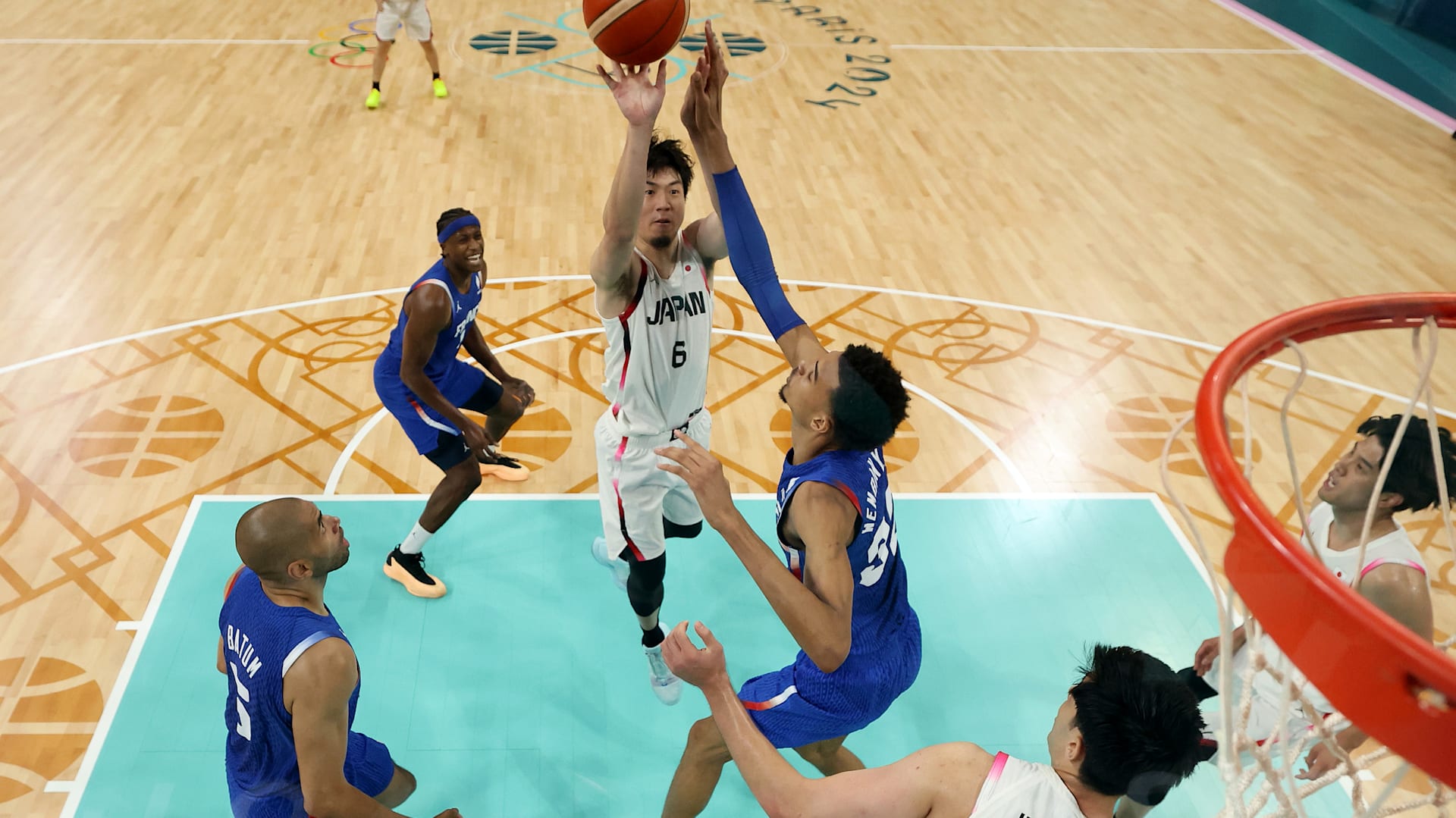 日本代表、地元フランス代表とオーバータイム突入の大激戦も90-94で