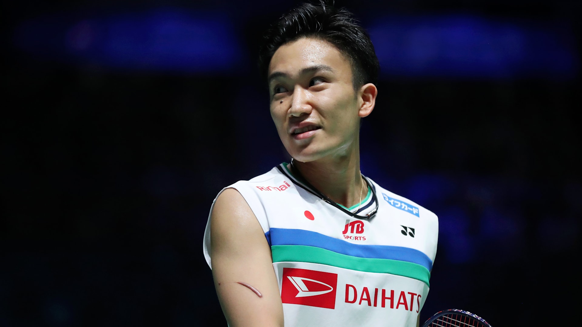 YONEX バドミントン ノースリーブ ユニフォーム 桃田賢斗 - メルカリ