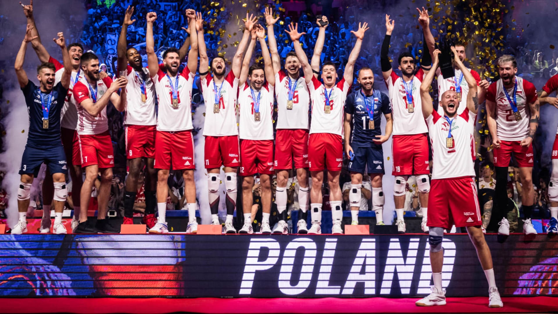 KATOWICE, POLAND - Poland Vs Mexico At Volleyball World