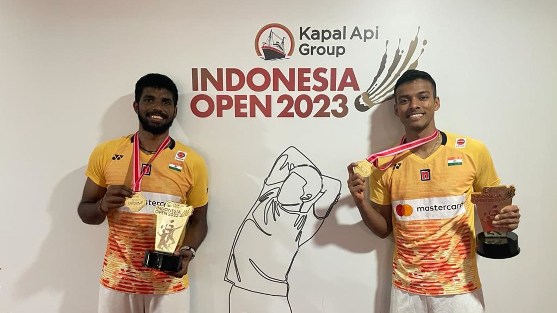 Chirag Shetty-Satwiksairaj Rankireddy win Indonesia Open 2023 title