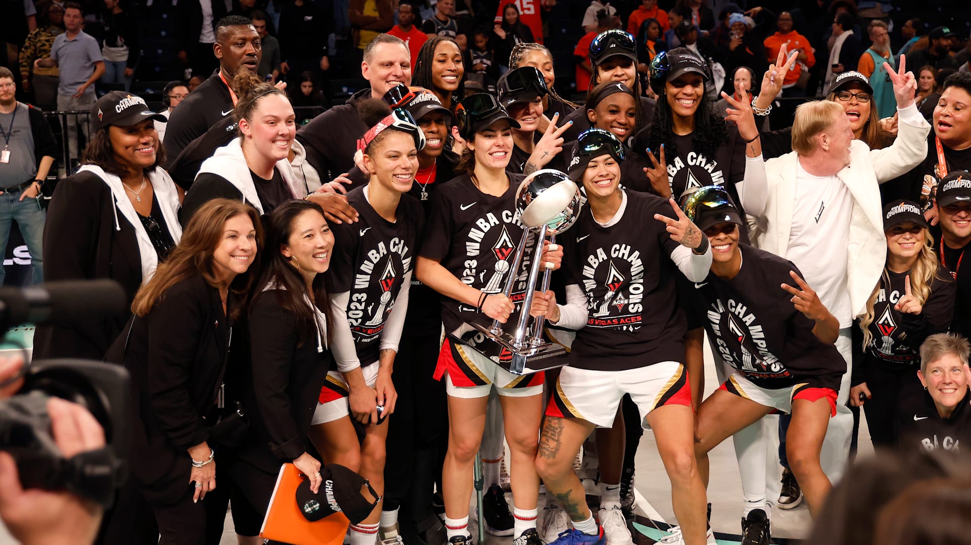 Las Vegas Aces clinch second straight WNBA title