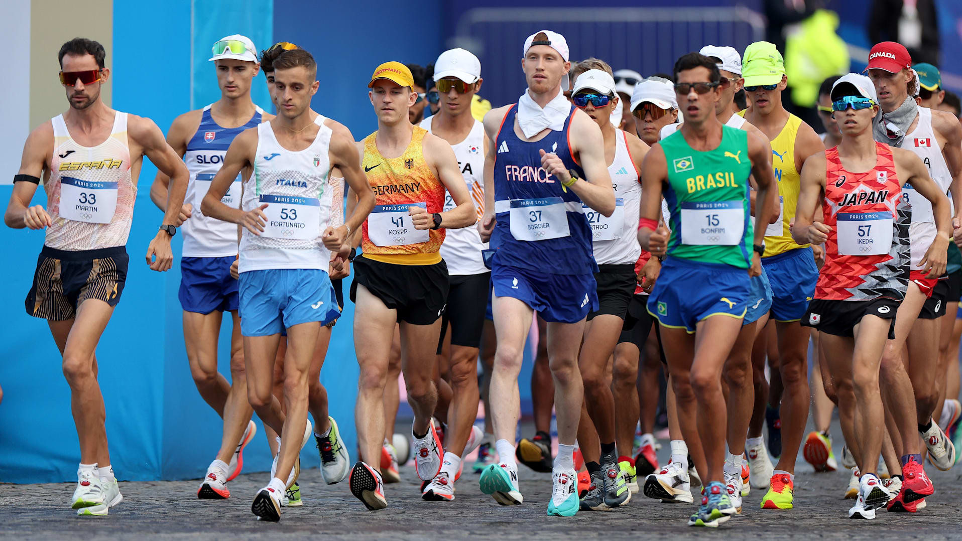 男子20km競歩の池田向希が7位、古賀友太が8位入賞｜パリ2024陸上競技