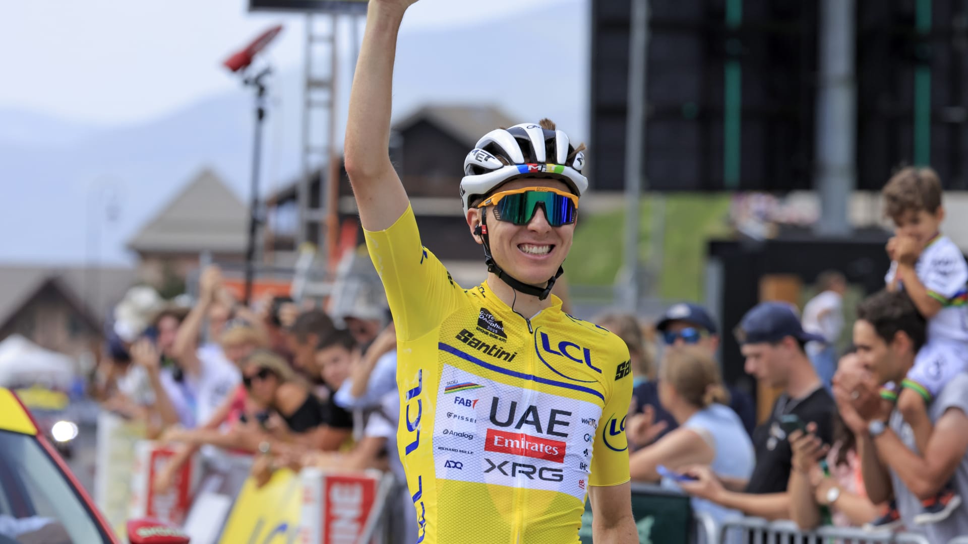 Flèche Directionnelle Criterium Dauphiné 2024 - Objet Collector Cyclisme
