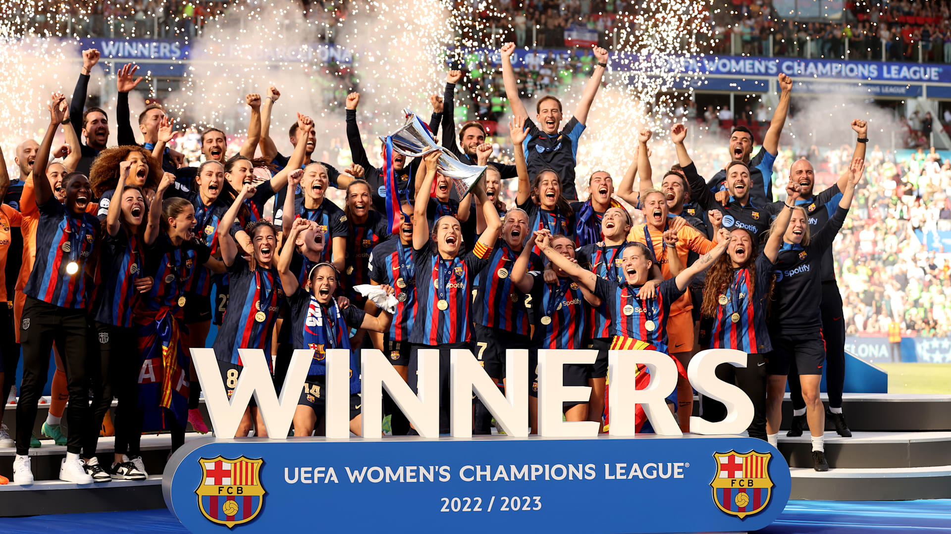 Barcelona Femení win 2023 Women's Champions League with incredible second  half comeback against Wolfsburg