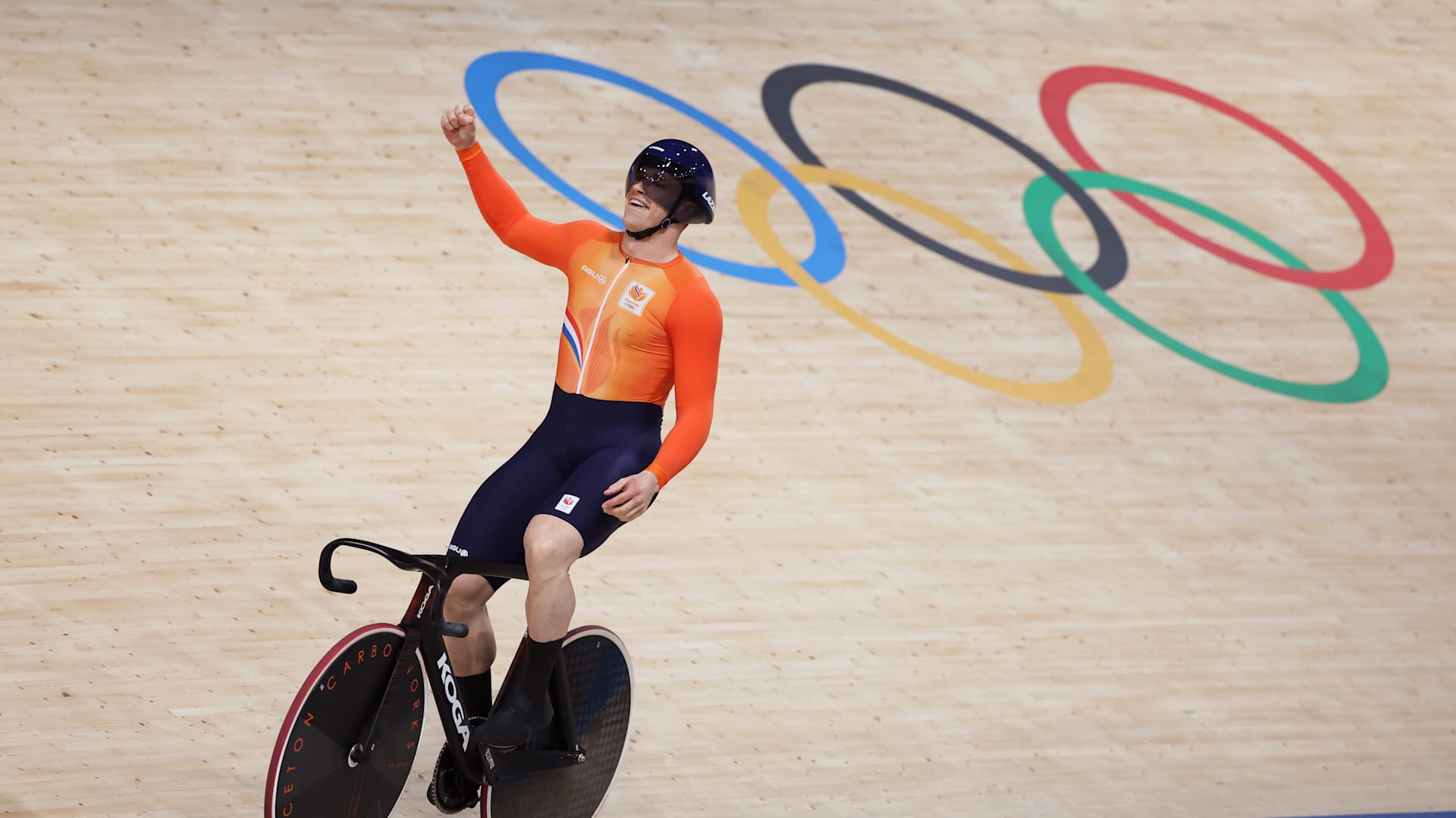 Paris 2024 track cycling All results as the Netherlands set world record to win gold in men s team sprint