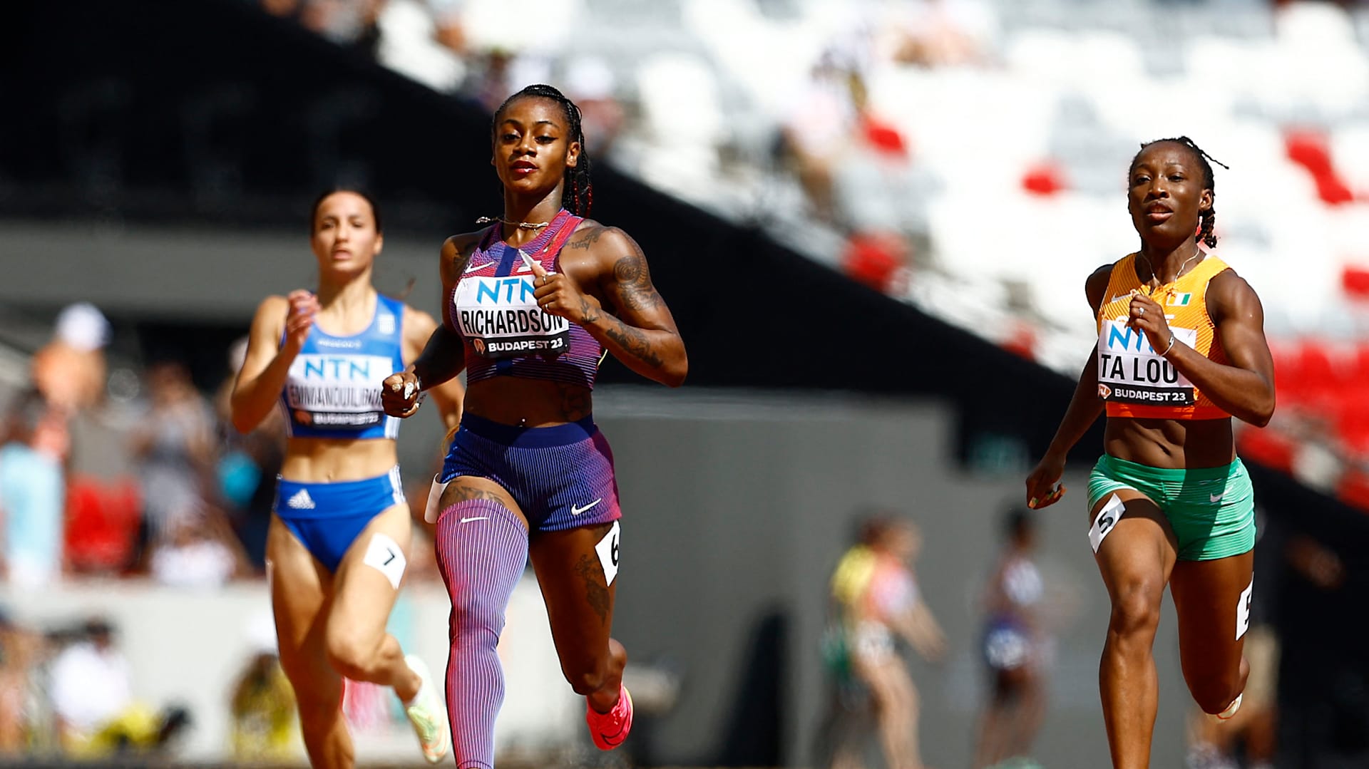 World Athletics Championships 2023: Sha'Carri Richardson saunters