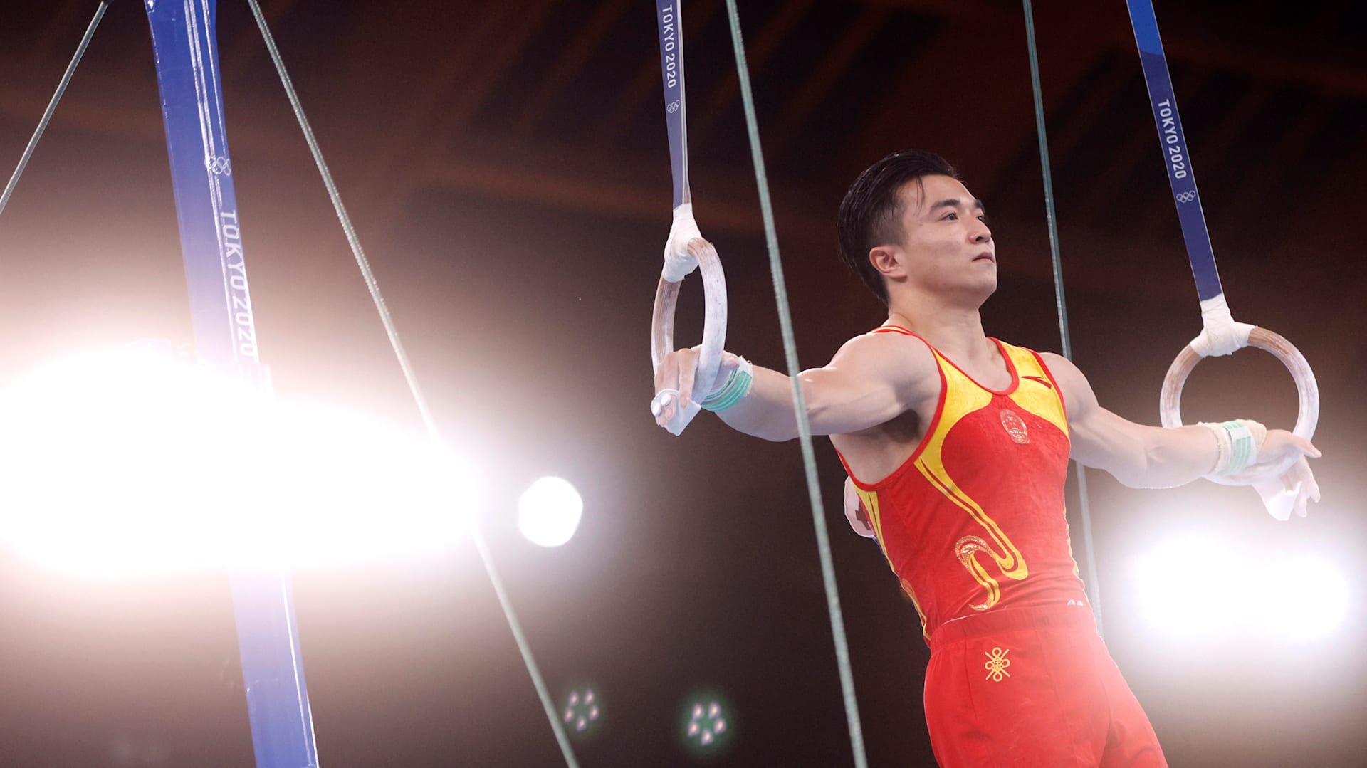 Gymnastique, Liu Yang champion olympique aux anneaux