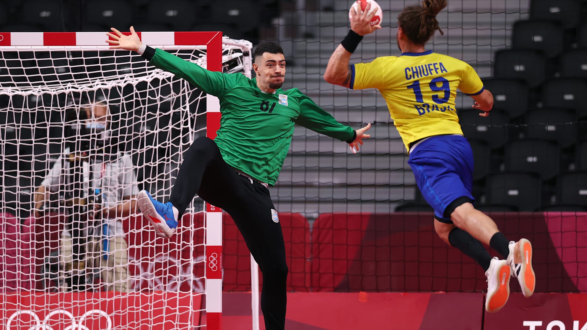 Noruega de Sagosen derrota Brasil na estreia do handebol