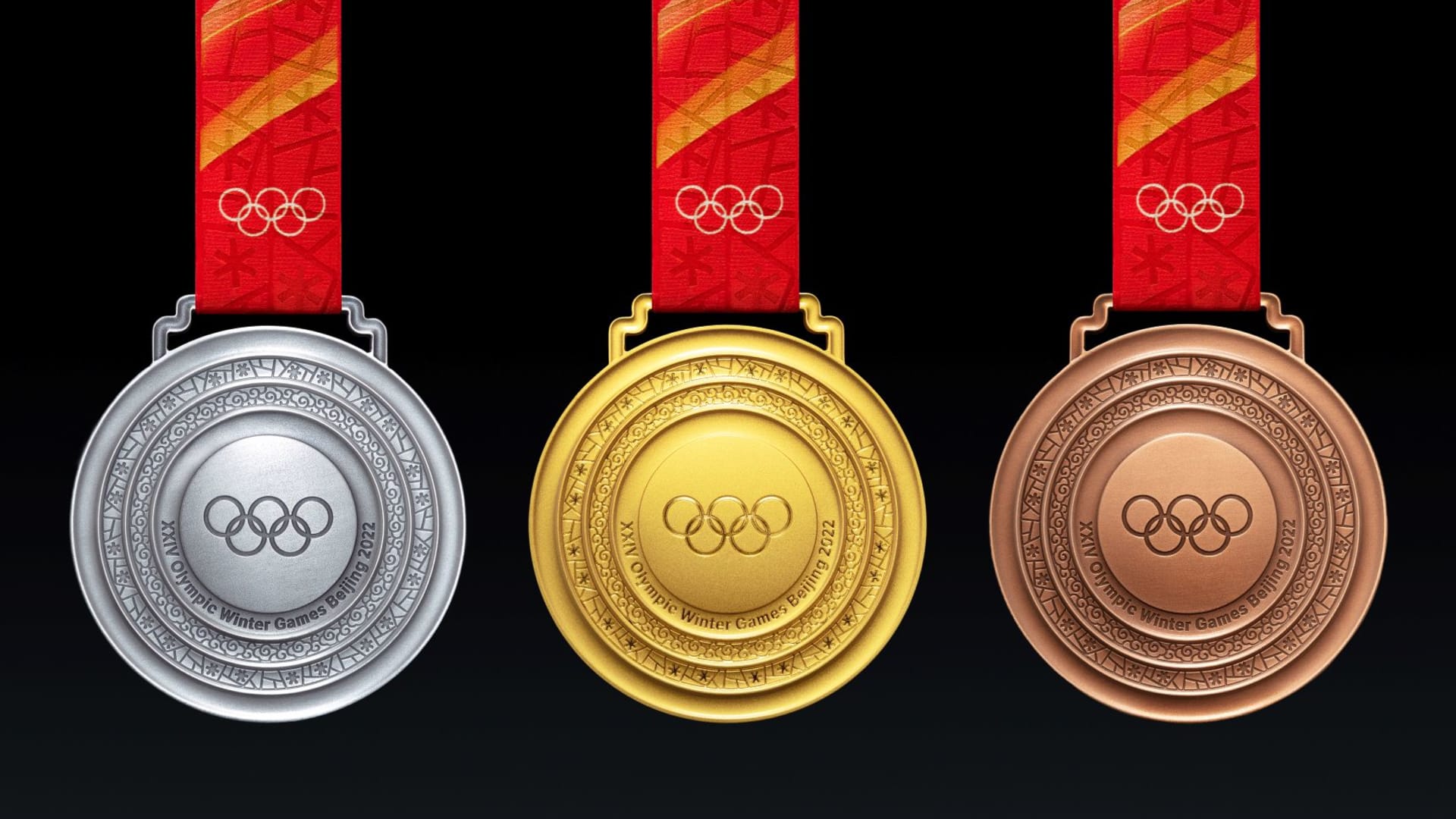 Beijing 2022: Divulgados os desenhos das medalhas para Jogos