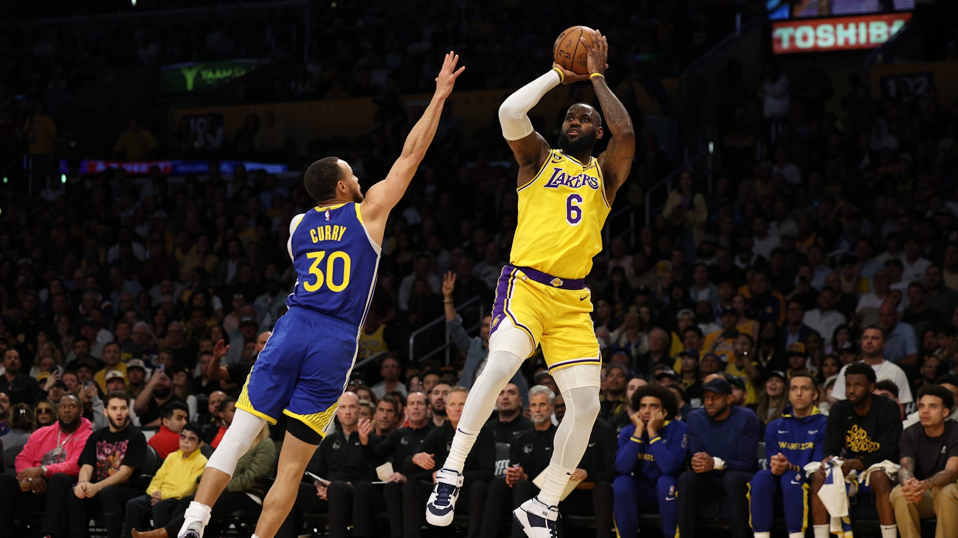 2023 NBA playoffs: LeBron James leads Lakers past Warriors into Western  Conference Final