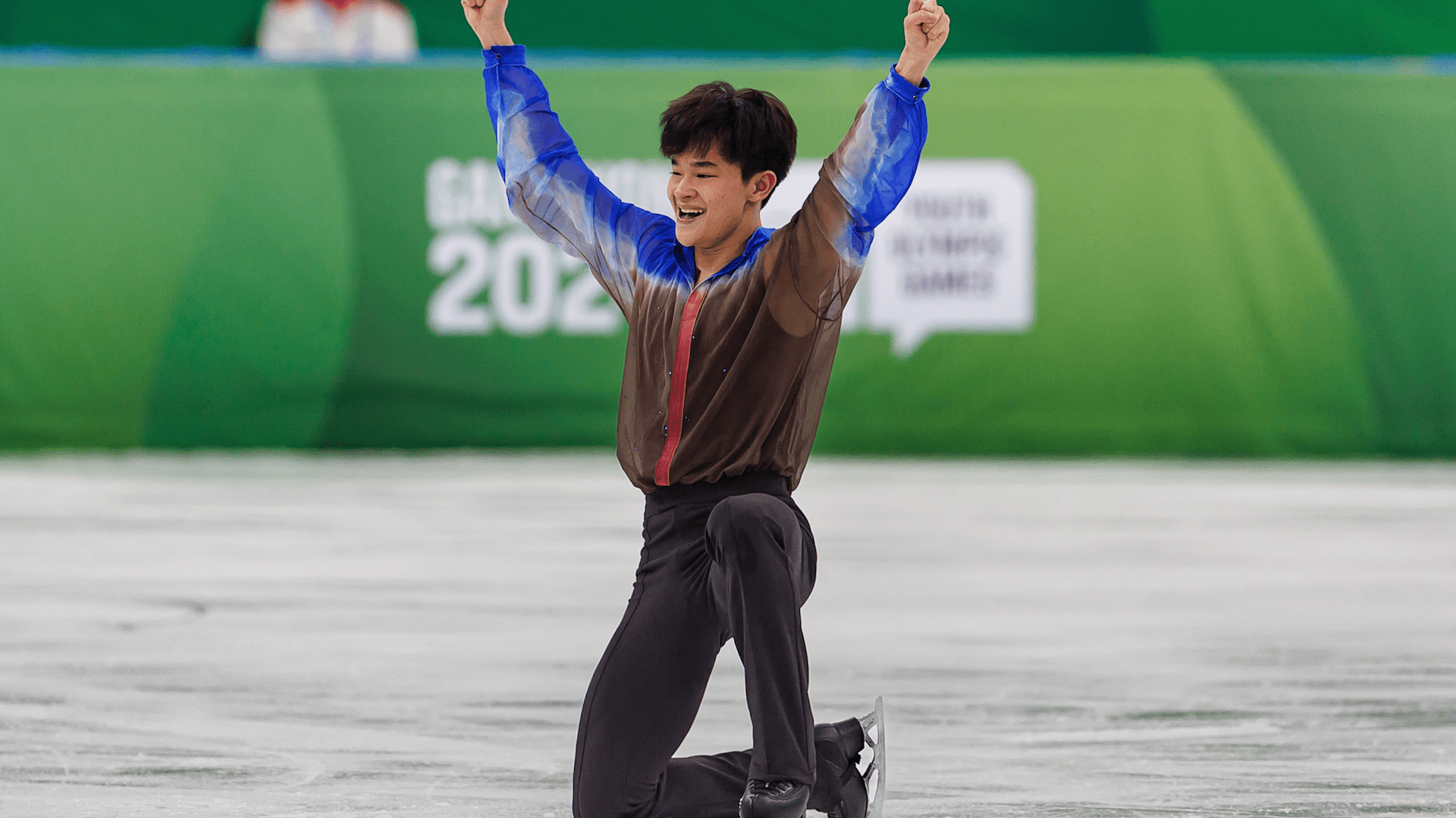 청소년 올림픽 피겨: 김현겸, 한국 남자 피겨 최초 금메달 획득 쾌거 [강원 2024], image size:1920x1079