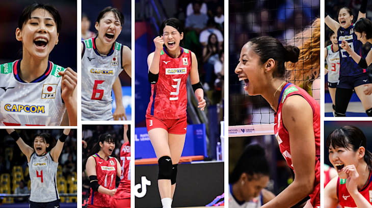 女子日本代表火の鳥NIPPONの注目選手／ワールドカップバレー2023 FIVBパリ2024予選