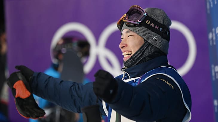 Kimura Kira leaves best for last to win snowboard Big Air gold