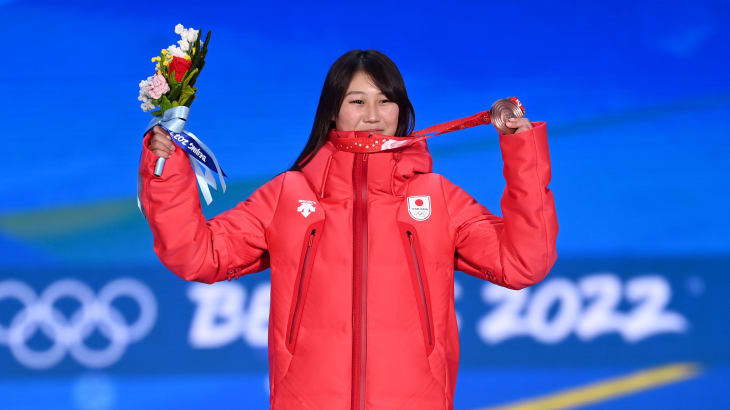 Snowboarding: Murase Kokomo lands first-ever women's backside