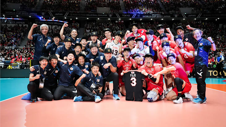 ワールドカップバレー2023男子大会丨FIVBパリ2024予選丨結果速報 