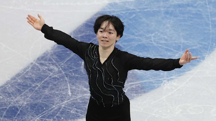 鍵山優真、今季自己最高107.09点で4回転神マリニン追う…佐藤駿5位