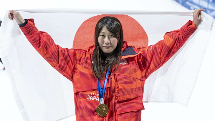 スノーボード村瀬心椛「歴史に名を刻み続けたい」