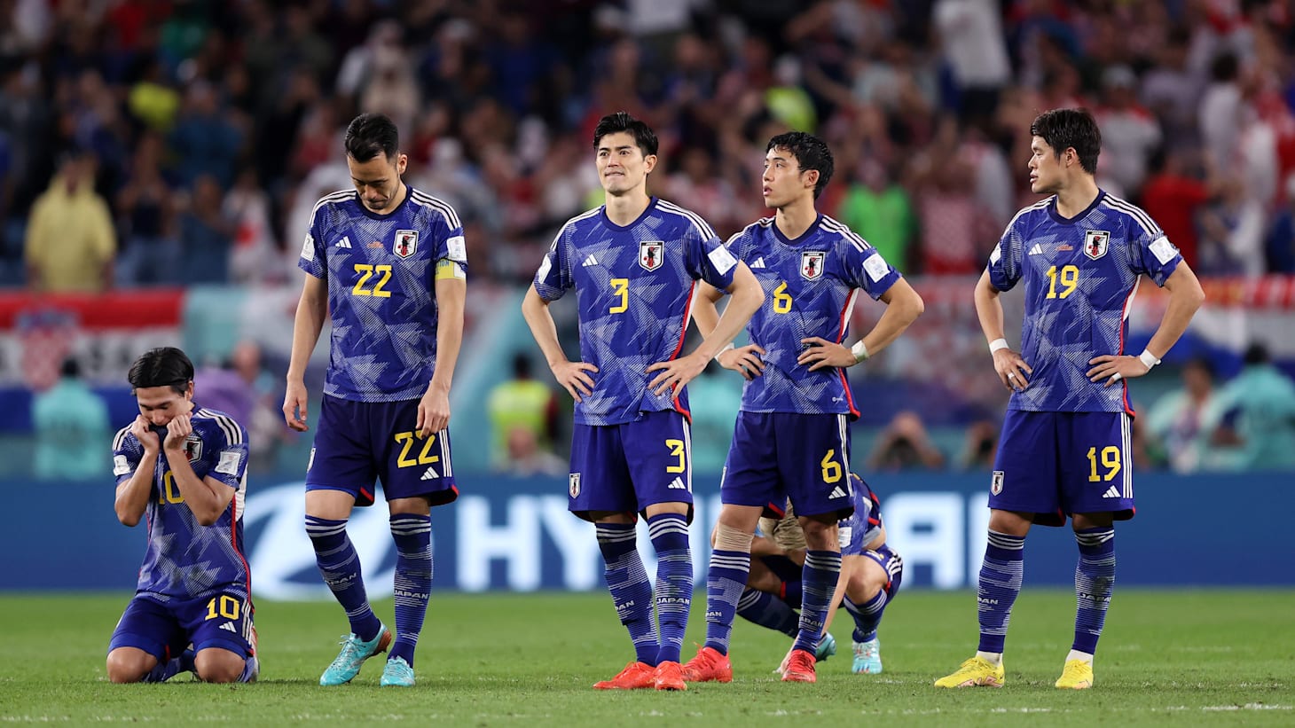 サッカー】カタールW杯R16：日本はクロアチアにPK戦の末敗戦...初の