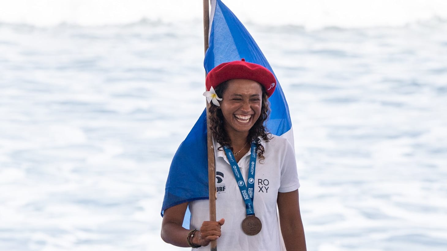 ISA World Surfing Games 2023  Vahiné Fierro, a Polynesian in love with  nature who dreams of an Olympics at home